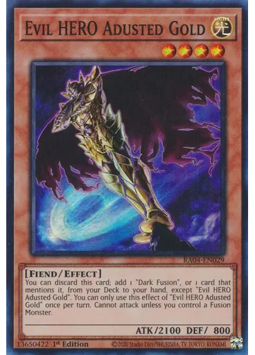 Evil HERO Adusted Gold