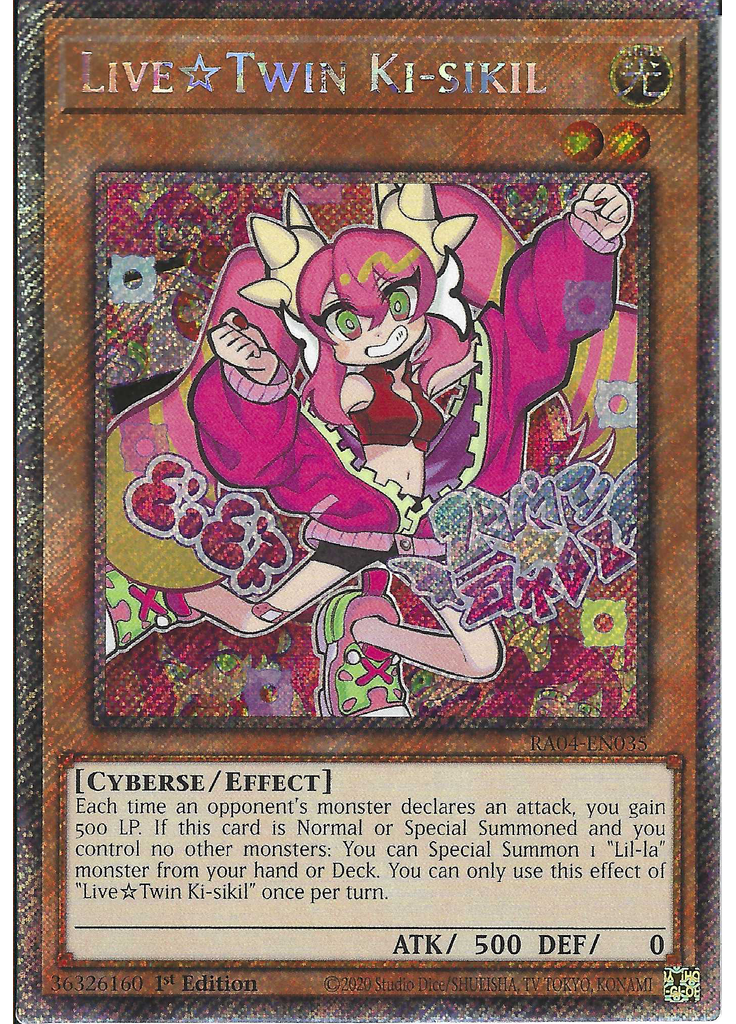 Live☆Twin Ki-sikil (Platinum Secret Rare 1st Edition)