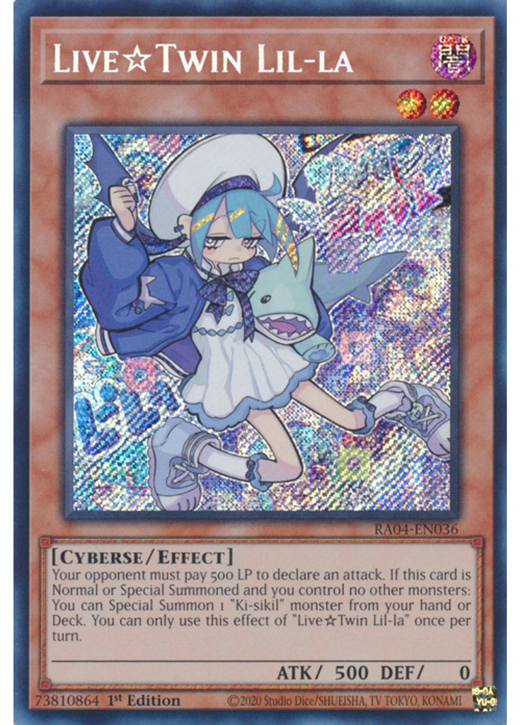 Live☆Twin Lil-la (Secret Rare 1st Edition)