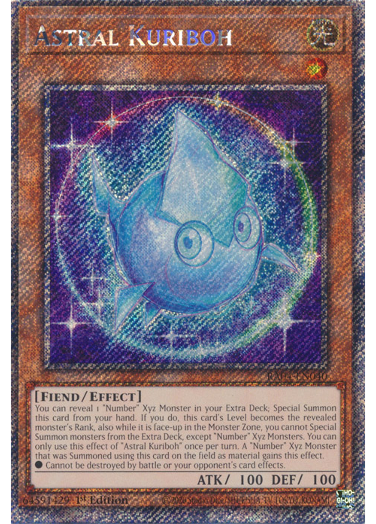 Astral Kuriboh (Platinum Secret Rare 1st Edition)