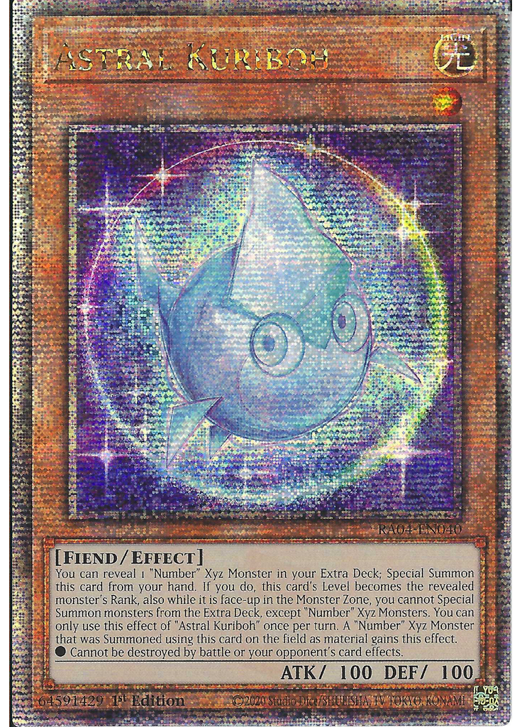 Astral Kuriboh (Quarter Century Secret Rare 1st Edition)