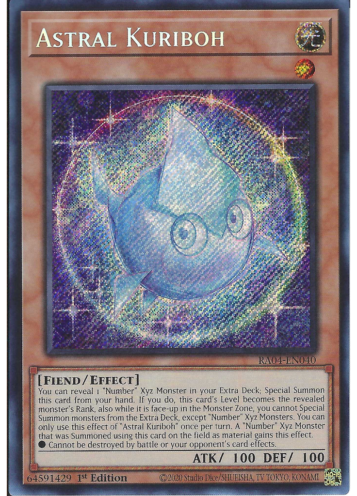 Astral Kuriboh (Secret Rare 1st Edition)