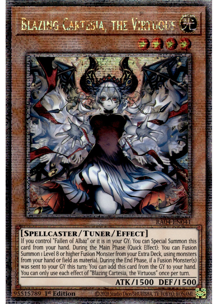 Blazing Cartesia, the Virtuous