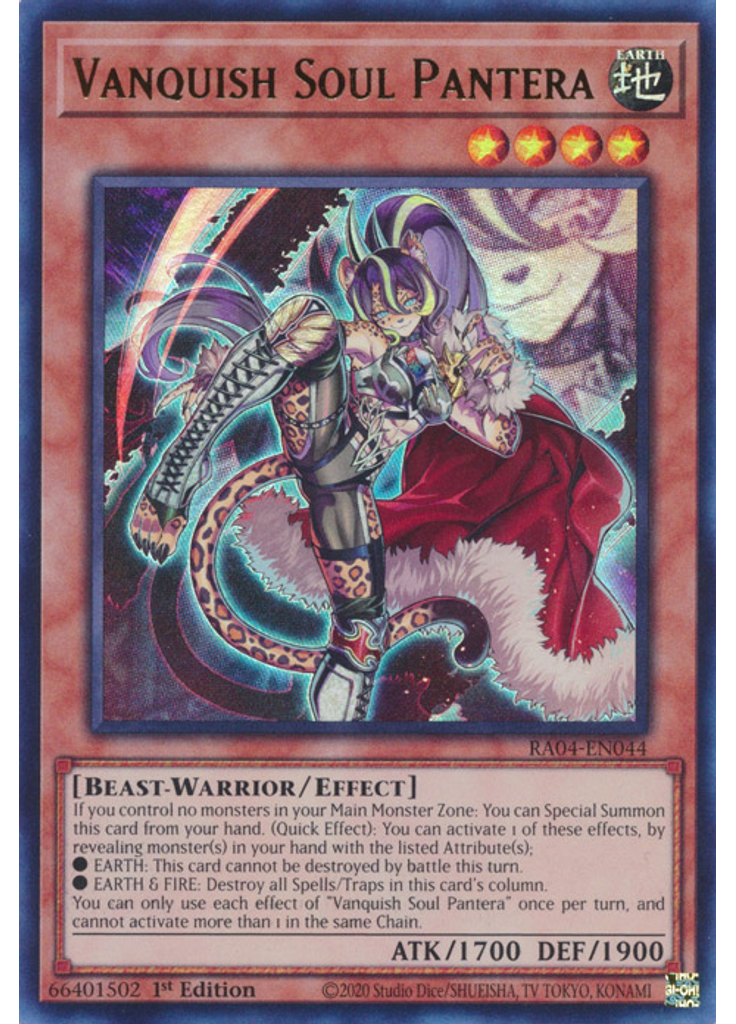 Vanquish Soul Pantera (Ultra Rare 1st Edition)