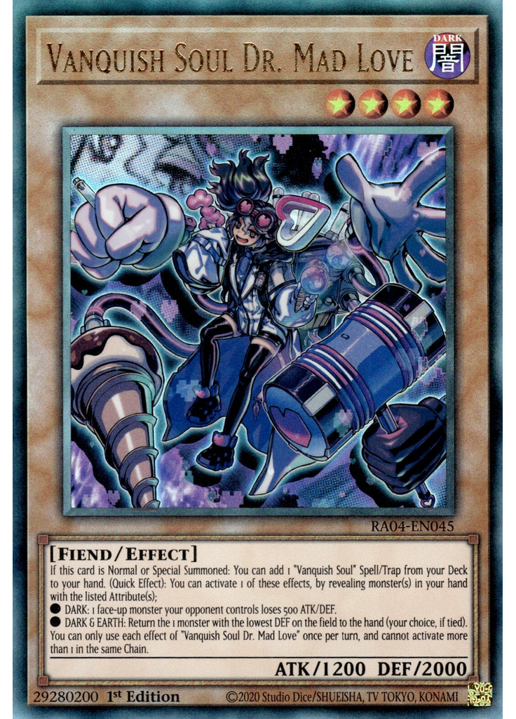 Vanquish Soul Dr. Mad Love (Ultimate Rare 1st Edition)