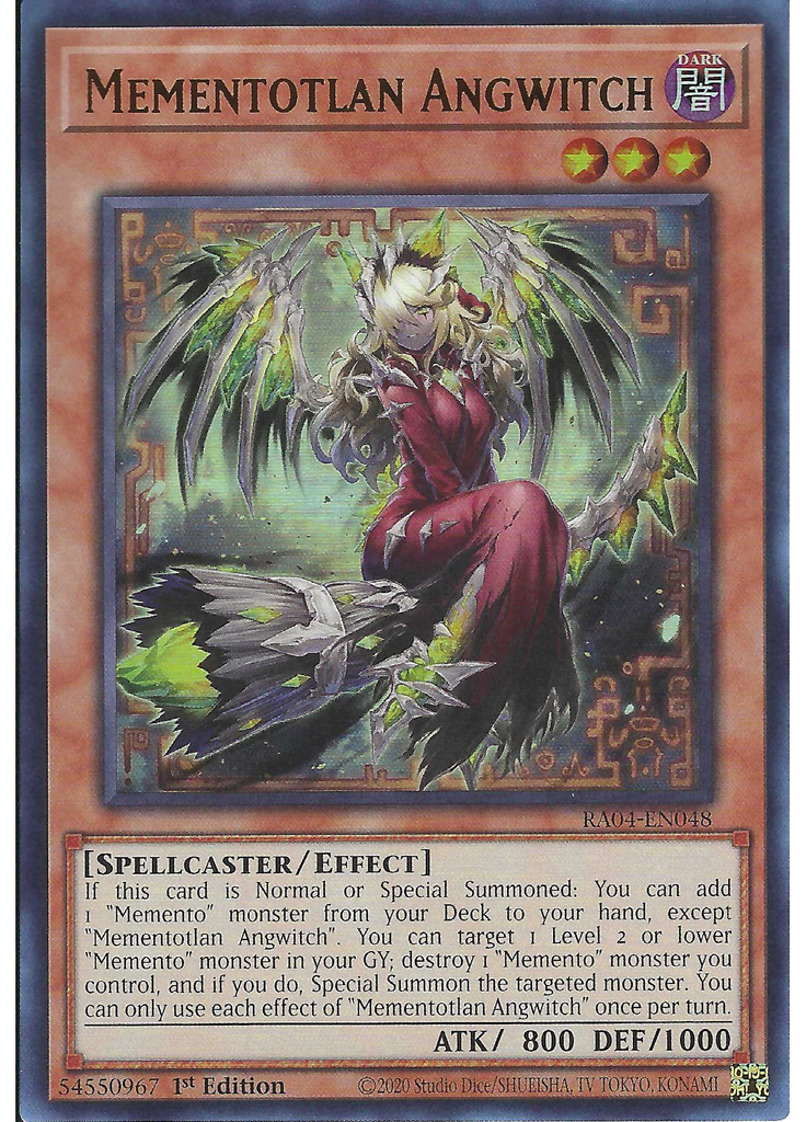 Mementotlan Angwitch (Ultra Rare 1st Edition)