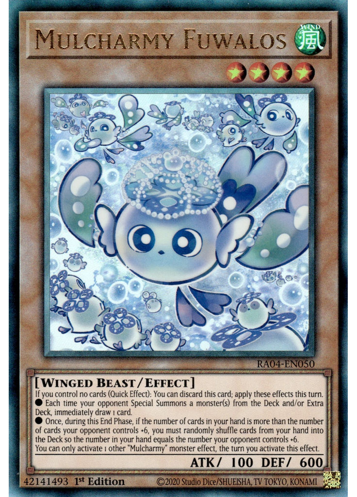 Mulcharmy Fuwalos (Ultimate Rare 1st Edition)