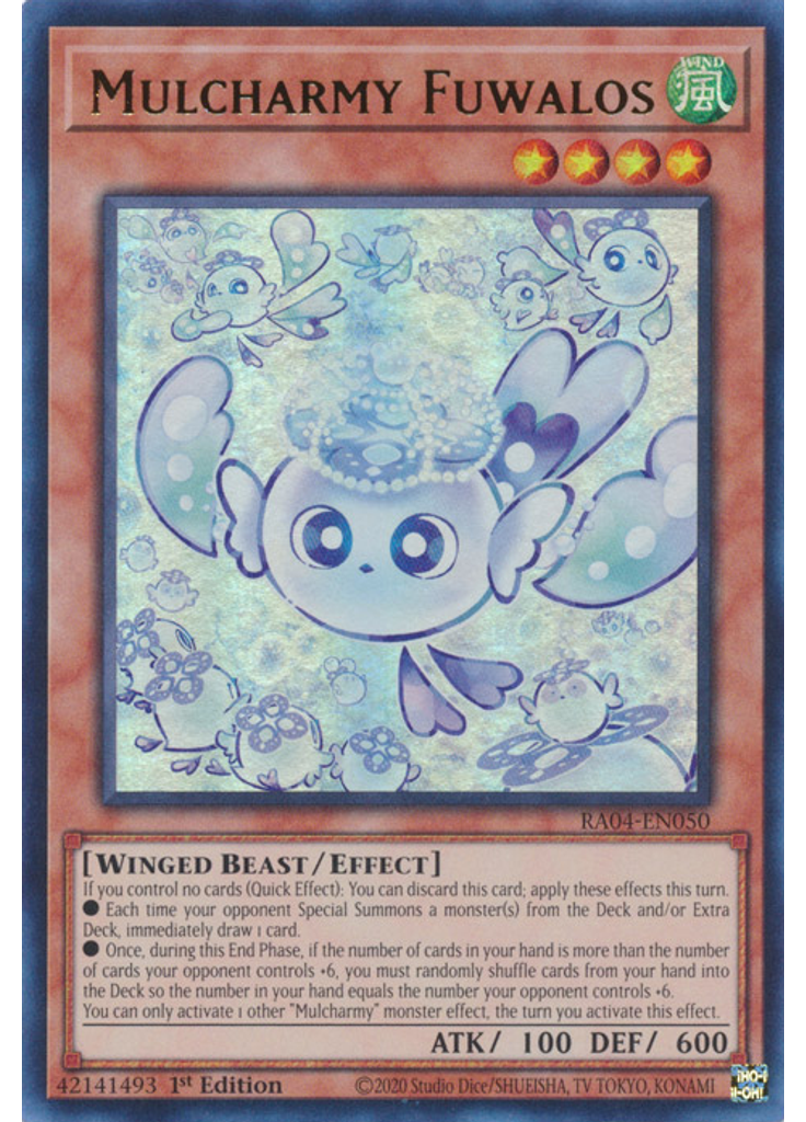 Mulcharmy Fuwalos (Ultra Rare 1st Edition)