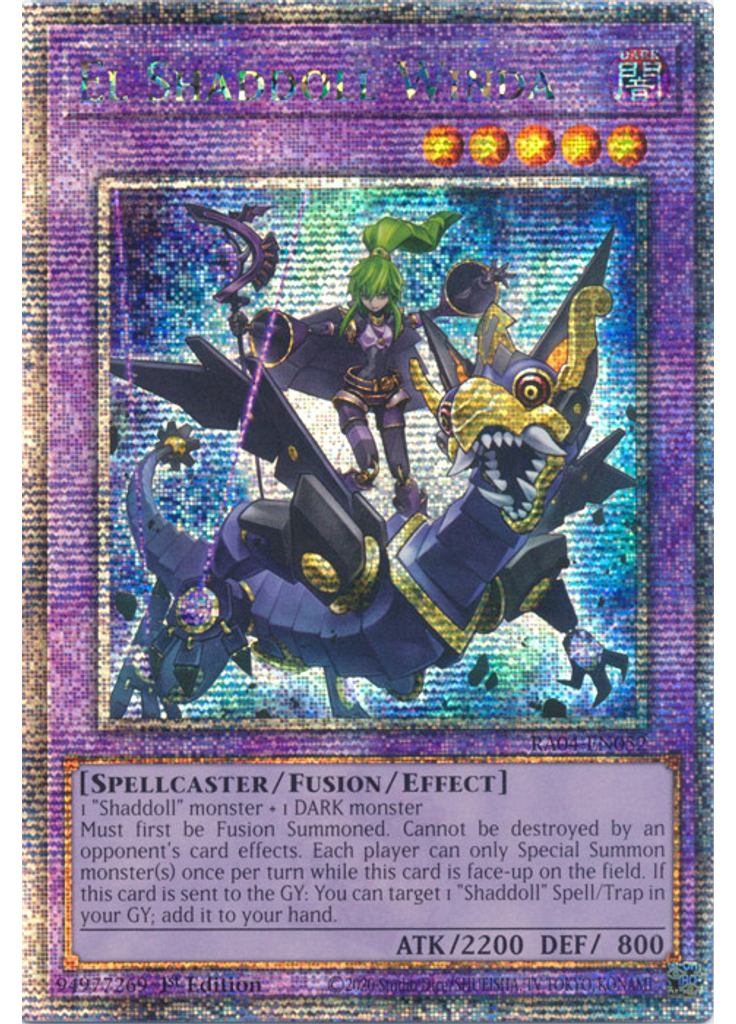 El Shaddoll Winda (Quarter Century Secret Rare 1st Edition)
