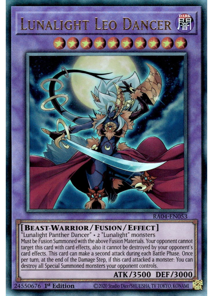 Lunalight Leo Dancer (Ultimate Rare 1st Edition)
