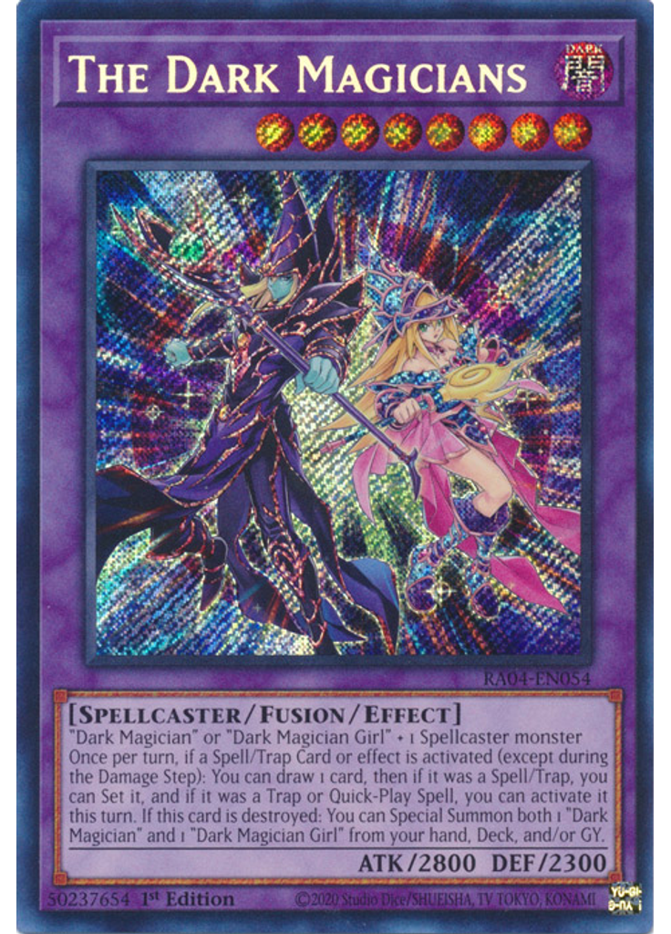 The Dark Magicians (Secret Rare 1st Edition)