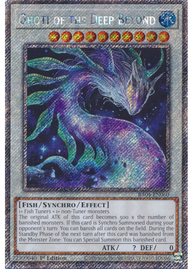 Ghoti of the Deep Beyond (Platinum Secret Rare 1st Edition)