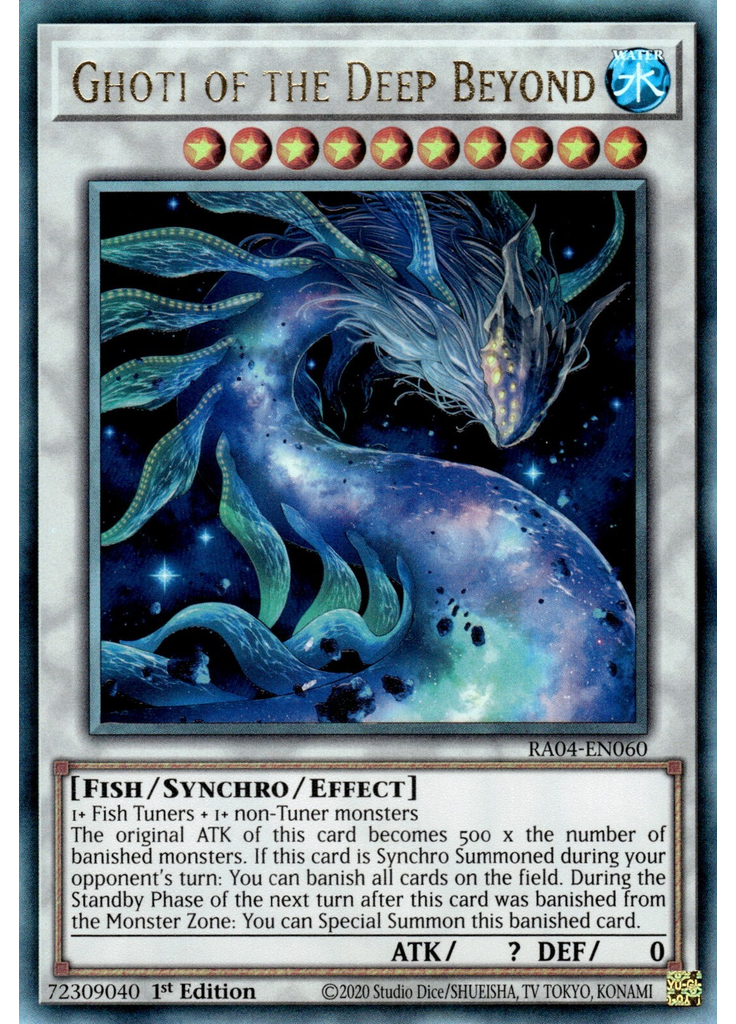 Ghoti of the Deep Beyond (Ultimate Rare 1st Edition)