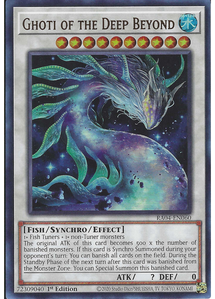 Ghoti of the Deep Beyond (Ultra Rare 1st Edition)