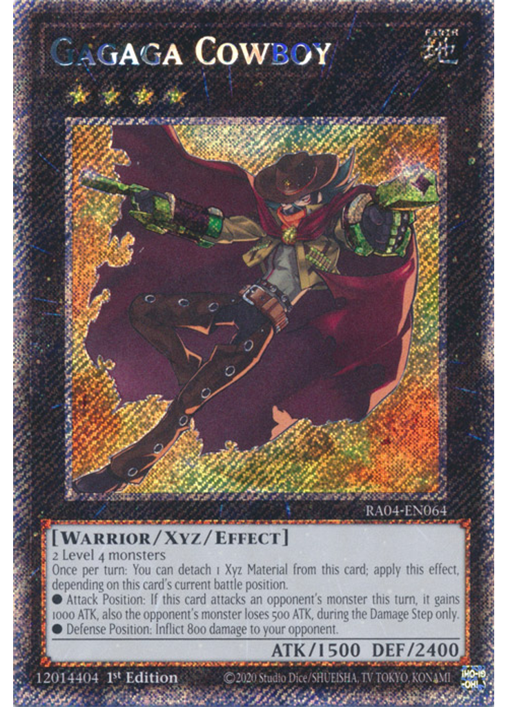 Gagaga Cowboy (Platinum Secret Rare 1st Edition)