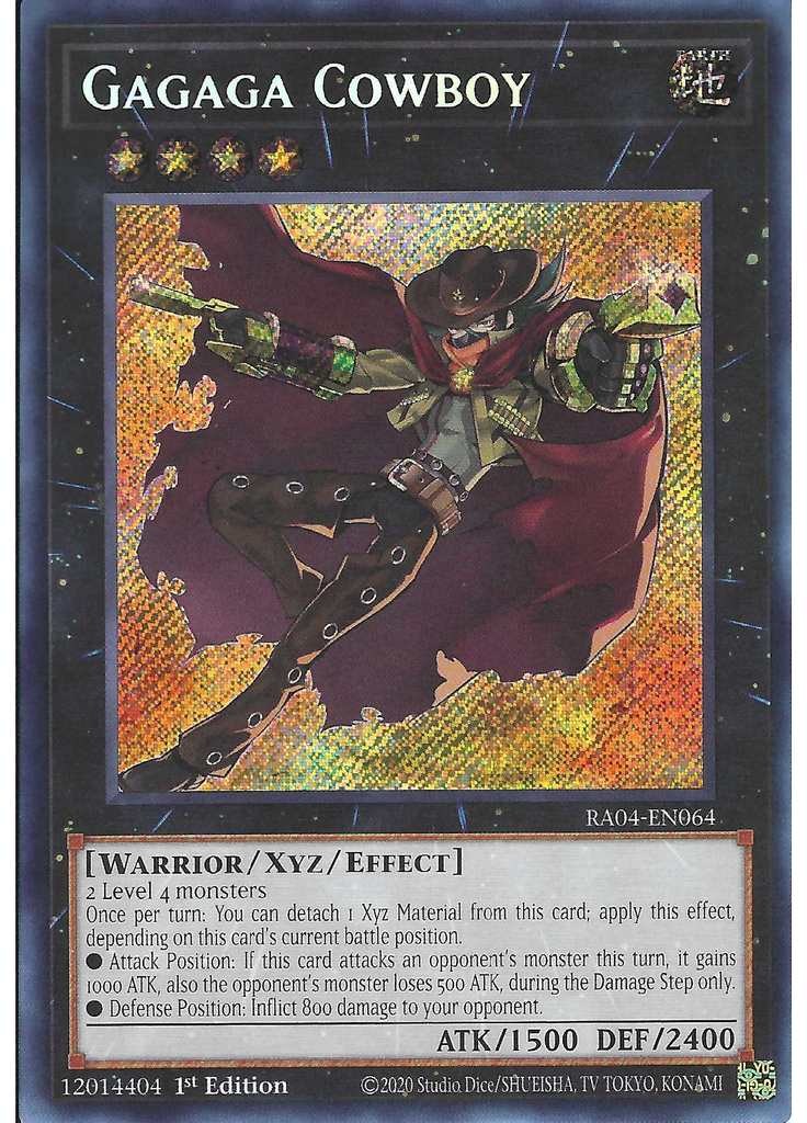 Gagaga Cowboy (Secret Rare 1st Edition)