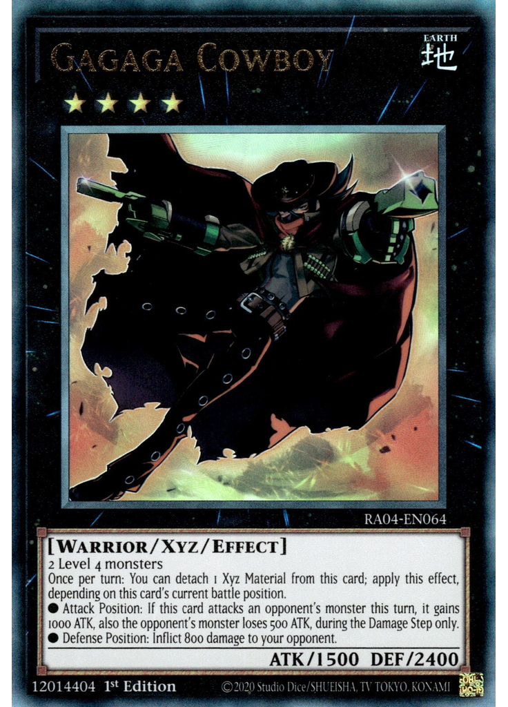 Gagaga Cowboy (Ultimate Rare 1st Edition)