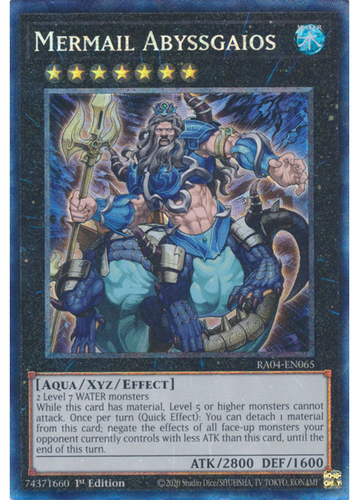 Mermail Abyssgaios (Collectors Rare 1st Edition)