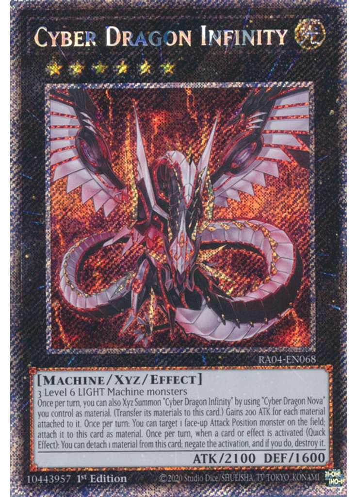 Cyber Dragon Infinity (Platinum Secret Rare 1st Edition)