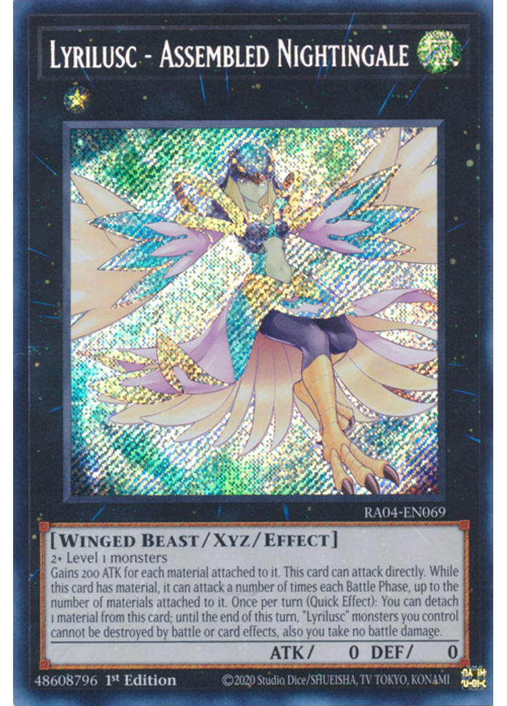 Lyrilusc - Assembled Nightingale (Secret Rare 1st Edition)