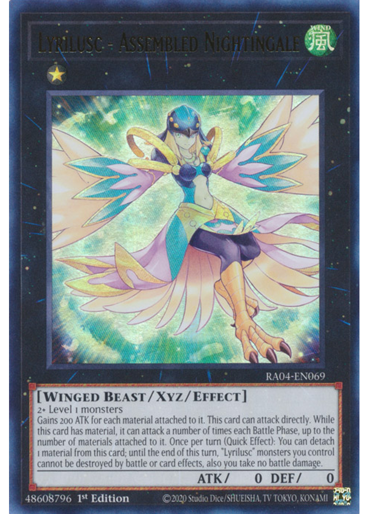 Lyrilusc - Assembled Nightingale (Ultra Rare 1st Edition)