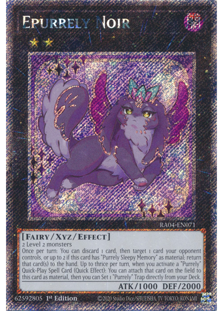 Epurrely Noir (Platinum Secret Rare 1st Edition)