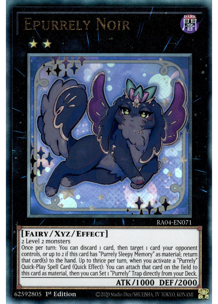 Epurrely Noir (Ultimate Rare 1st Edition)
