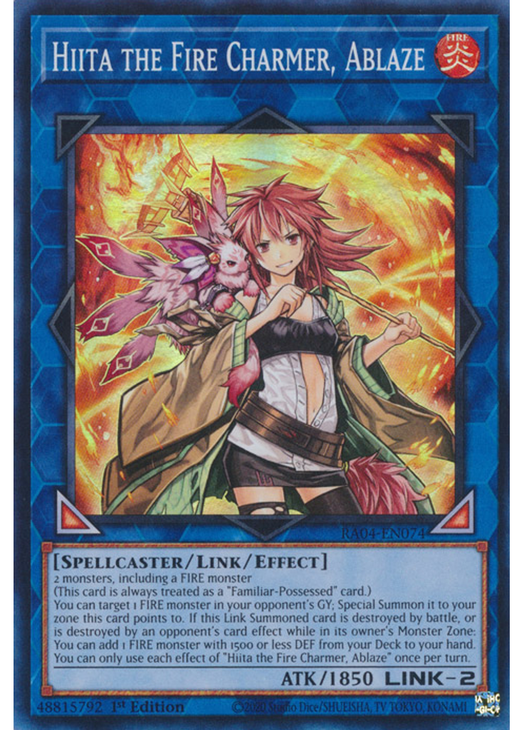 Hiita the Fire Charmer, Ablaze