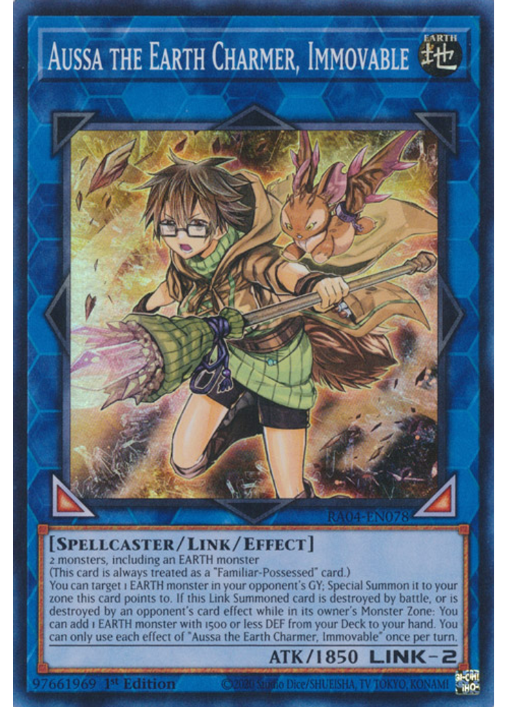 Aussa the Earth Charmer, Immovable