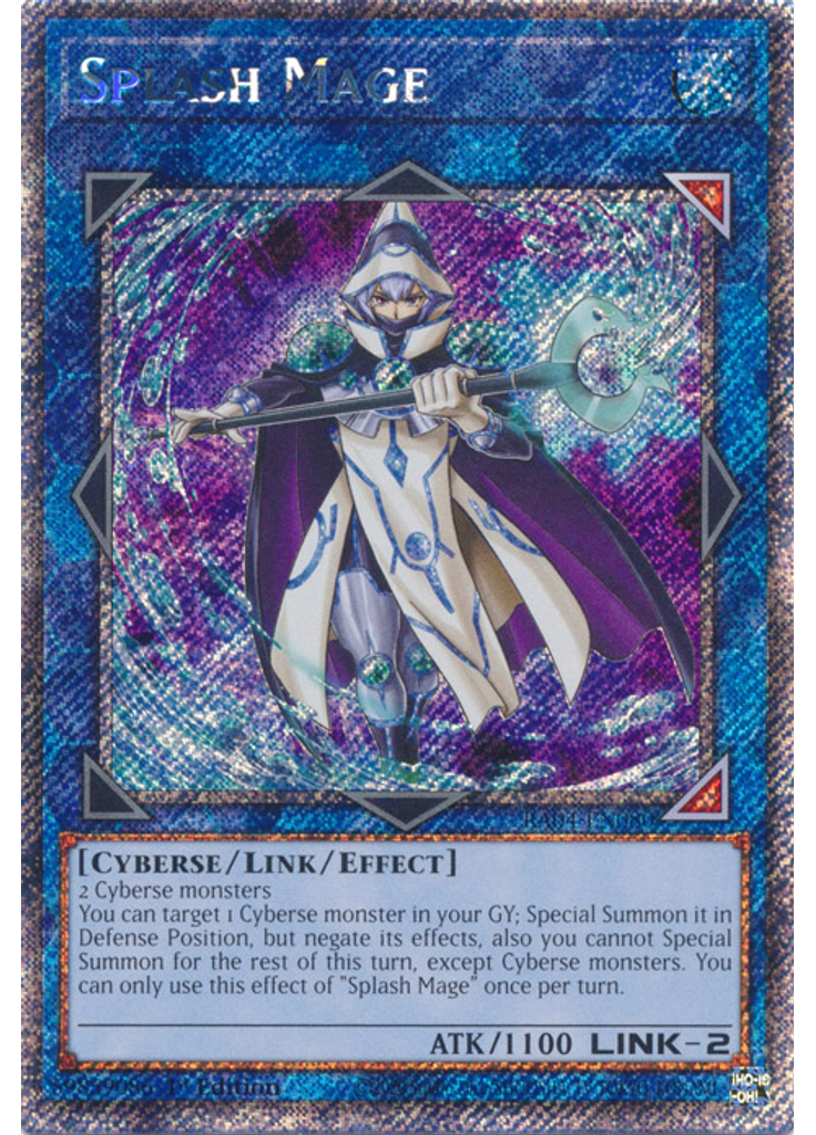 Splash Mage (Platinum Secret Rare 1st Edition)