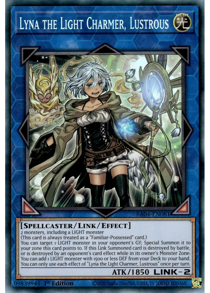 Lyna the Light Charmer, Lustrous (Collectors Rare 1st Edition)