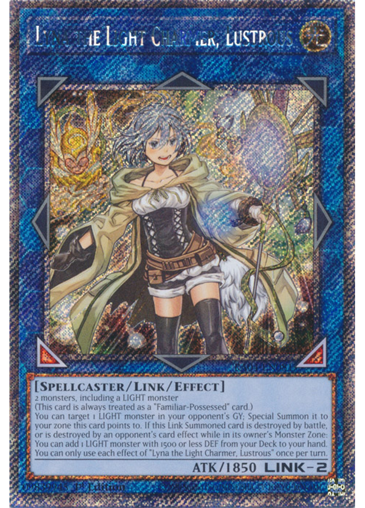 Lyna the Light Charmer, Lustrous (Platinum Secret Rare 1st Edition)