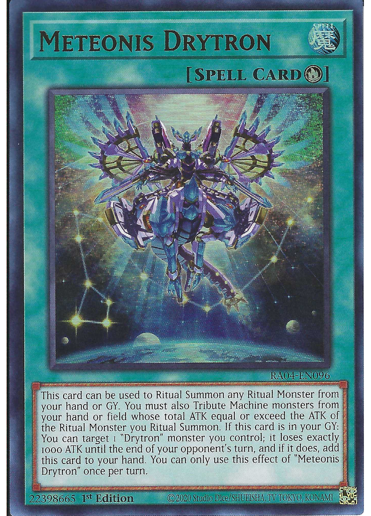 Meteonis Drytron (Ultra Rare 1st Edition)