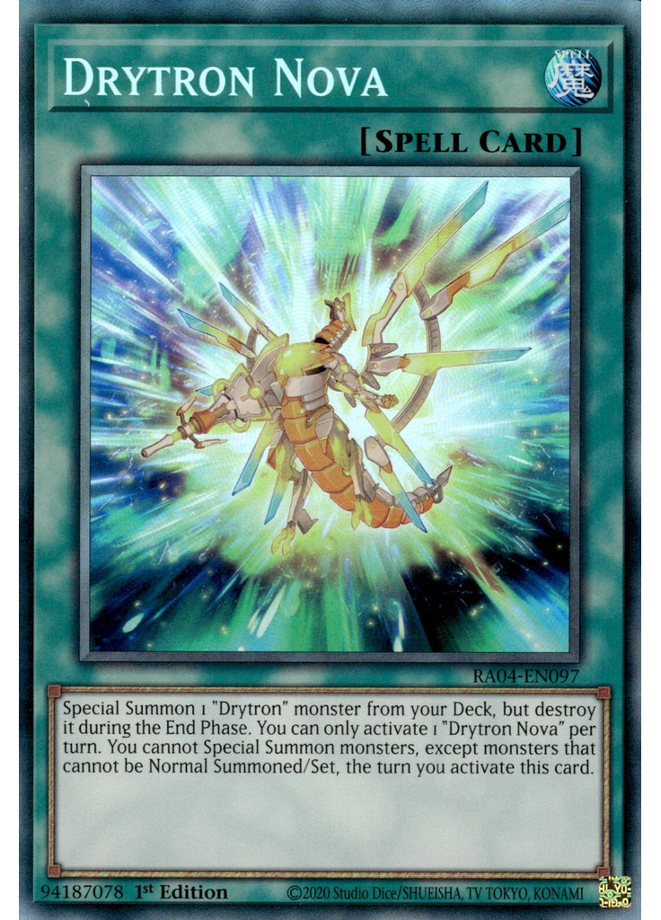 Drytron Nova (Collectors Rare 1st Edition)