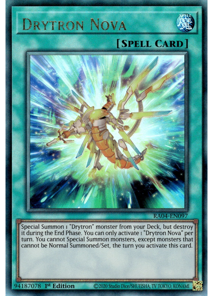 Drytron Nova (Ultimate Rare 1st Edition)