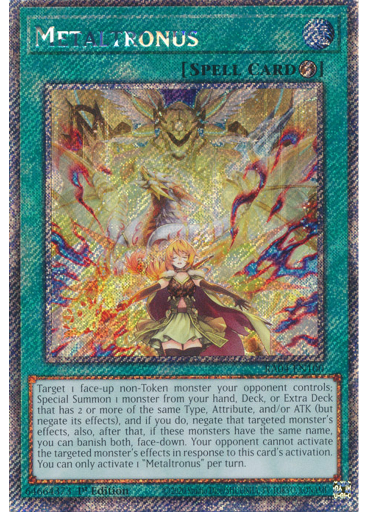 Metaltronus (Platinum Secret Rare 1st Edition)