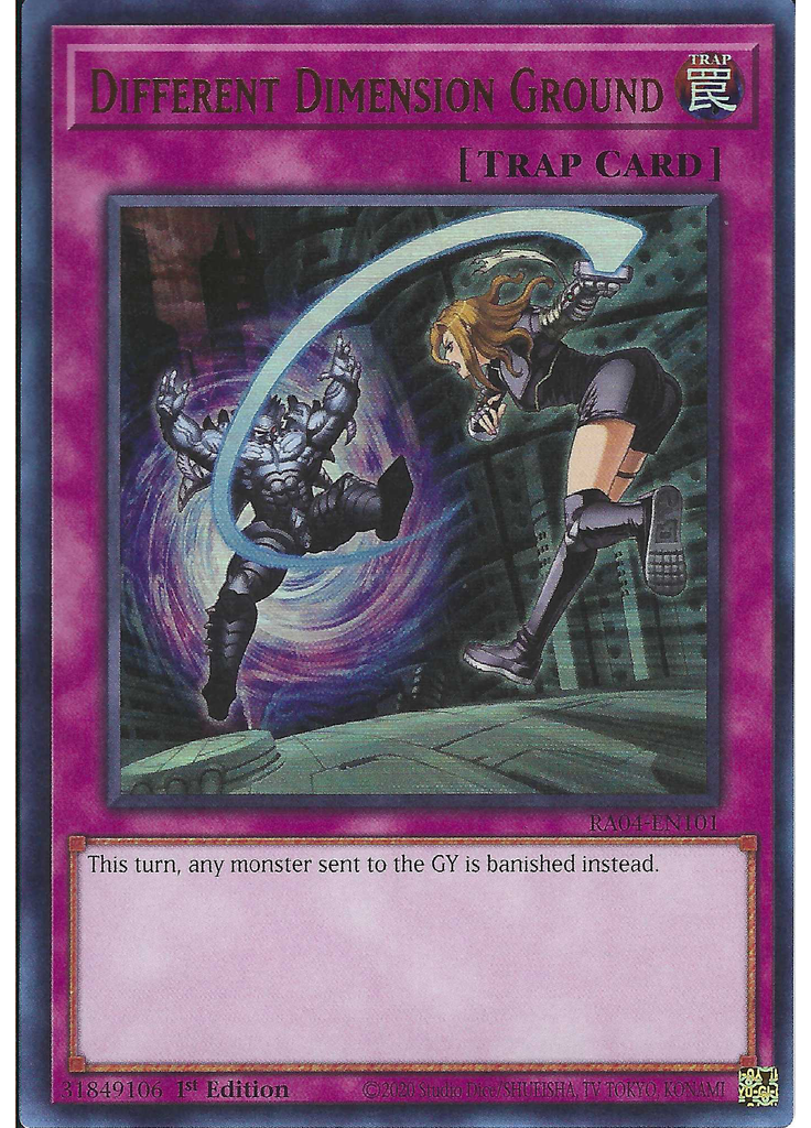 Different Dimension Ground (Ultra Rare 1st Edition)