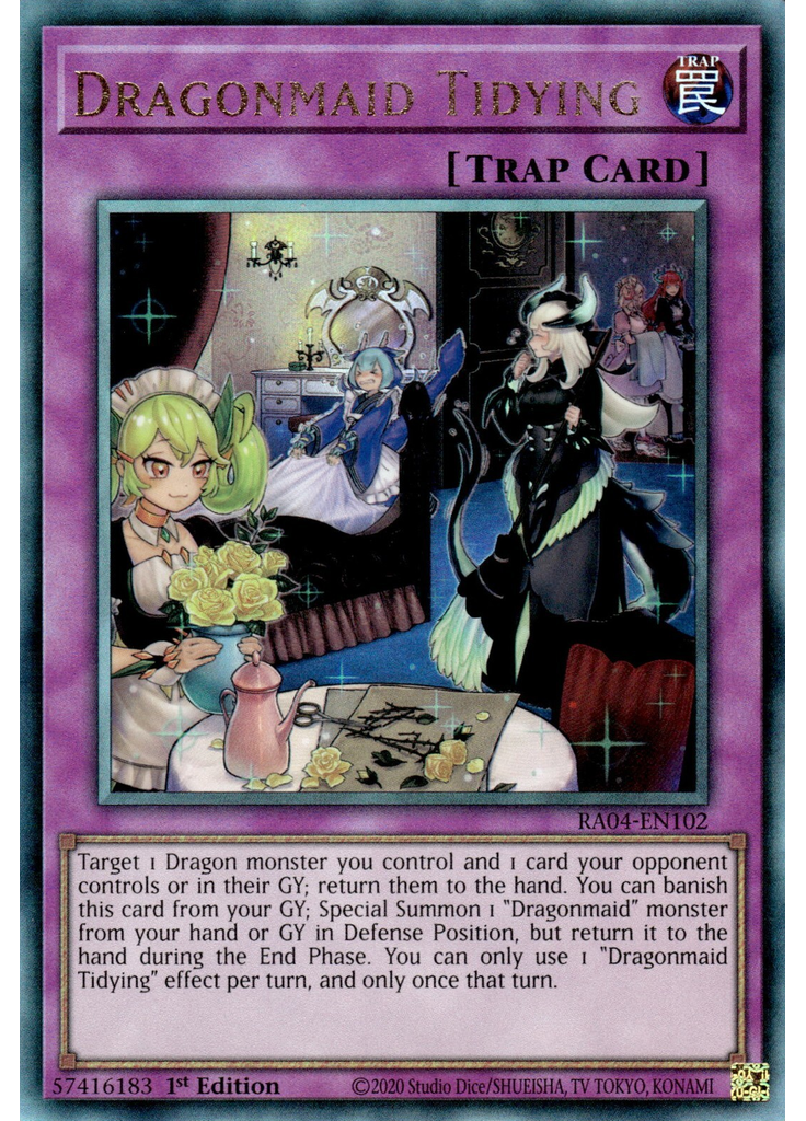 Dragonmaid Tidying (Ultimate Rare 1st Edition)