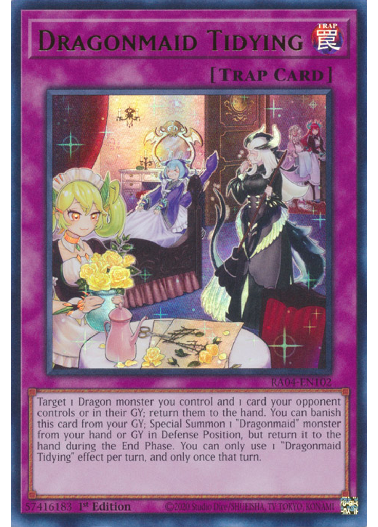 Dragonmaid Tidying (Ultra Rare 1st Edition)