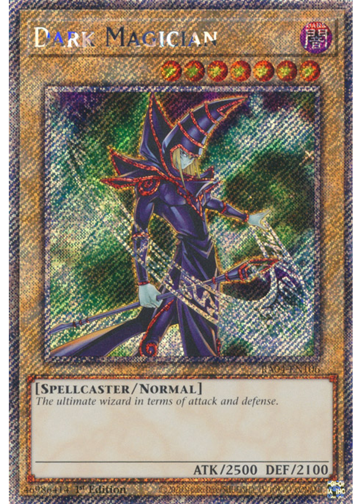 Dark Magician (Platinum Secret Rare 1st Edition Alternate Art 2)