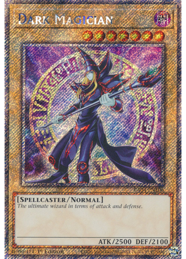 Dark Magician (Platinum Secret Rare 1st Edition Alternate Art 3)