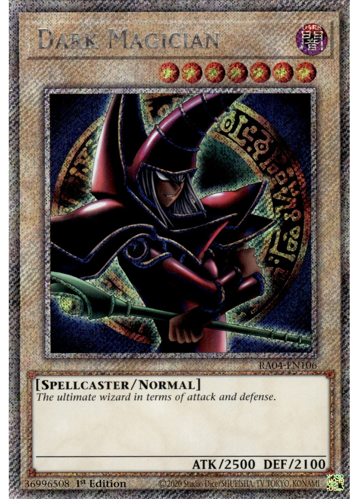 Dark Magician (Platinum Secret Rare 1st Edition)