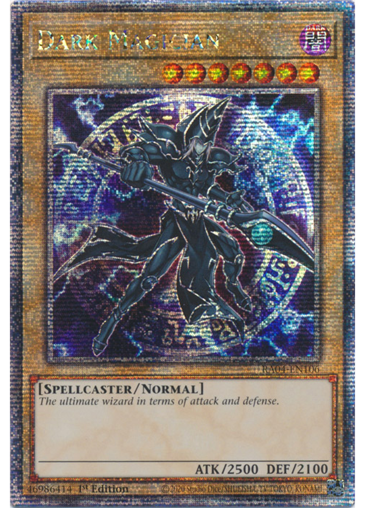Dark Magician (Quarter Century Secret Rare 1st Edition Alternate Art 2)