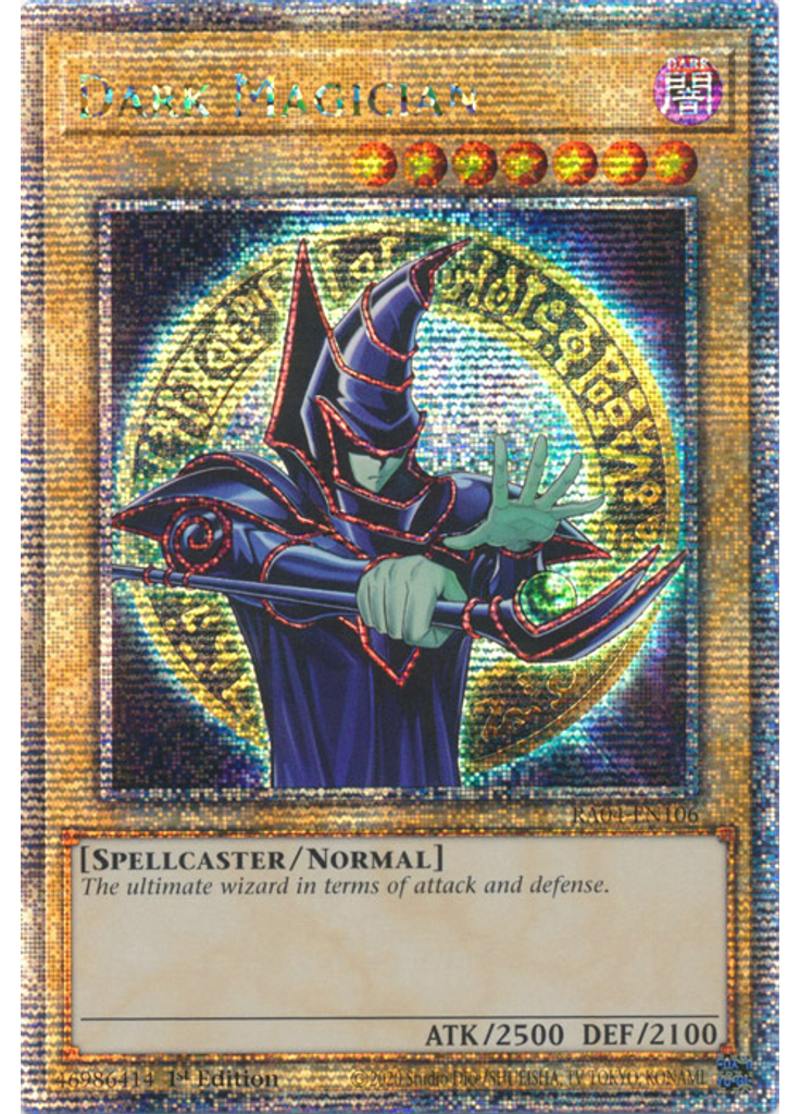 Dark Magician (Quarter Century Secret Rare 1st Edition Alternate Art 5)