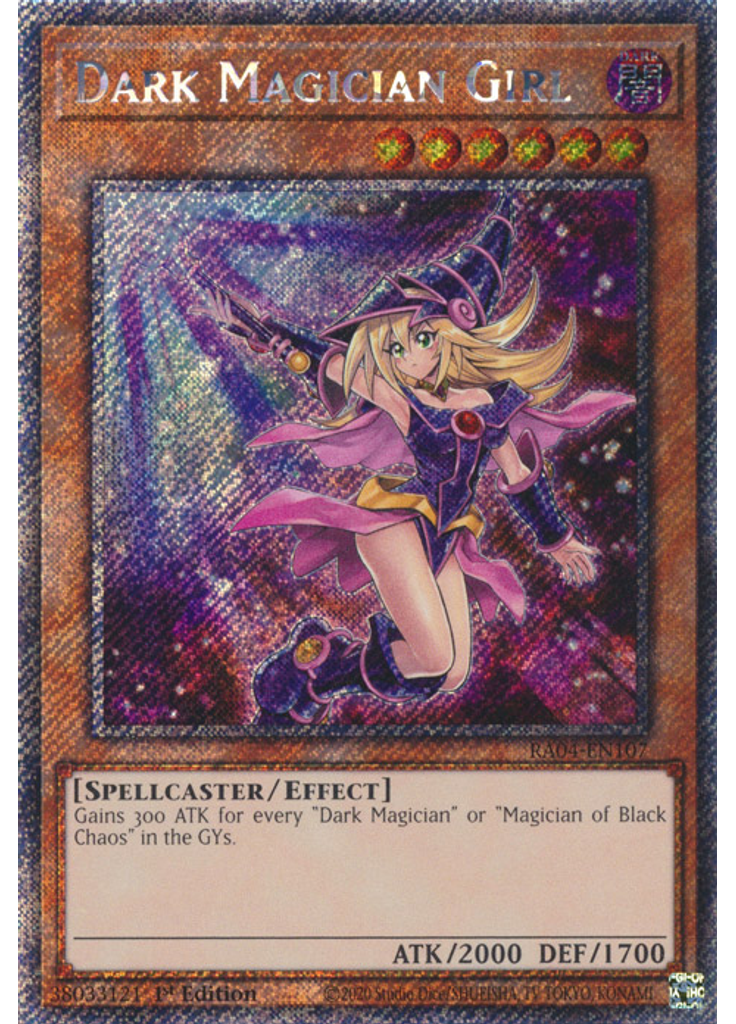 Dark Magician Girl (Platinum Secret Rare 1st Edition Alternate Art)