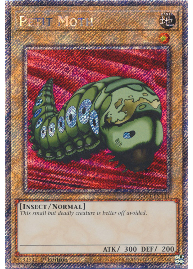 Petit Moth (Platinum Secret Rare 1st Edition)