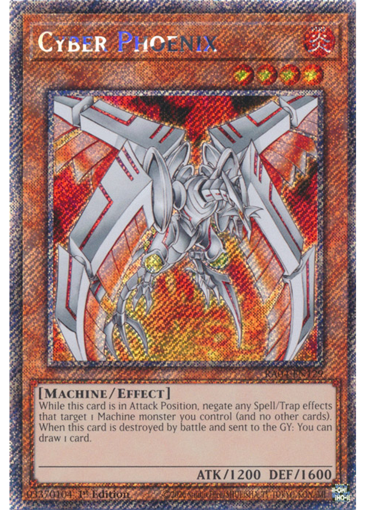Cyber Phoenix (Platinum Secret Rare 1st Edition)