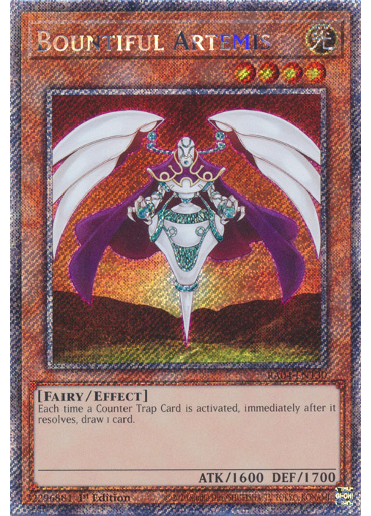 Bountiful Artemis (Platinum Secret Rare 1st Edition)
