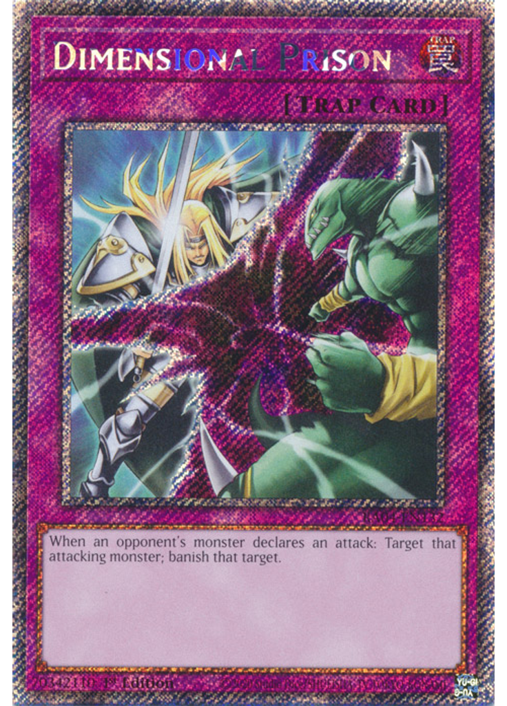Dimensional Prison (Platinum Secret Rare 1st Edition)