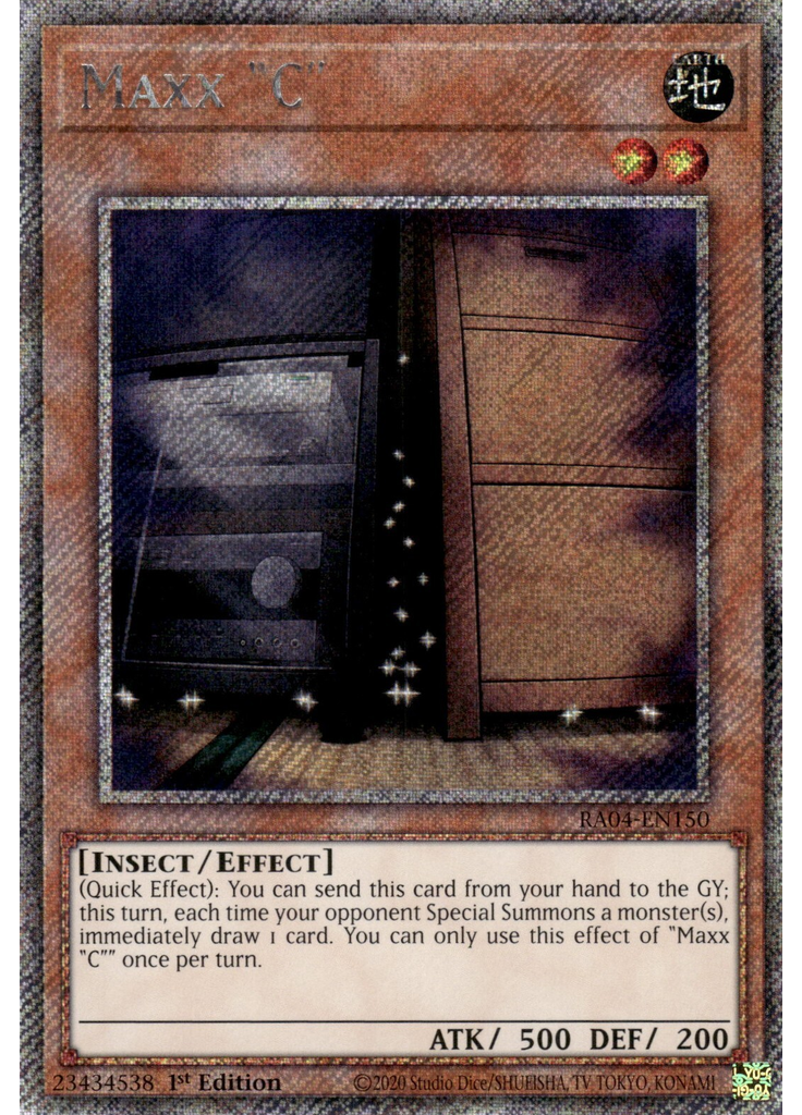 Maxx "C" (Platinum Secret Rare 1st Edition)